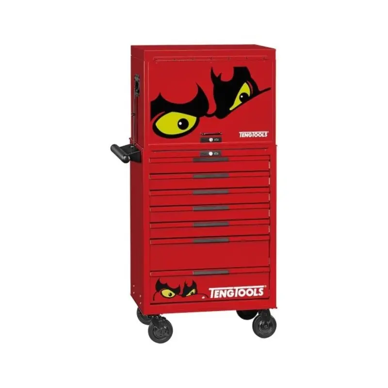 Teng Tools 26" PRO35 stack FOAM tool kit 702 pieces red