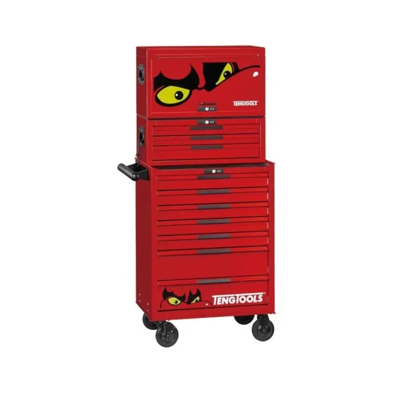 Teng Tools 26" PRO35 stack tool kit 1034 pieces red