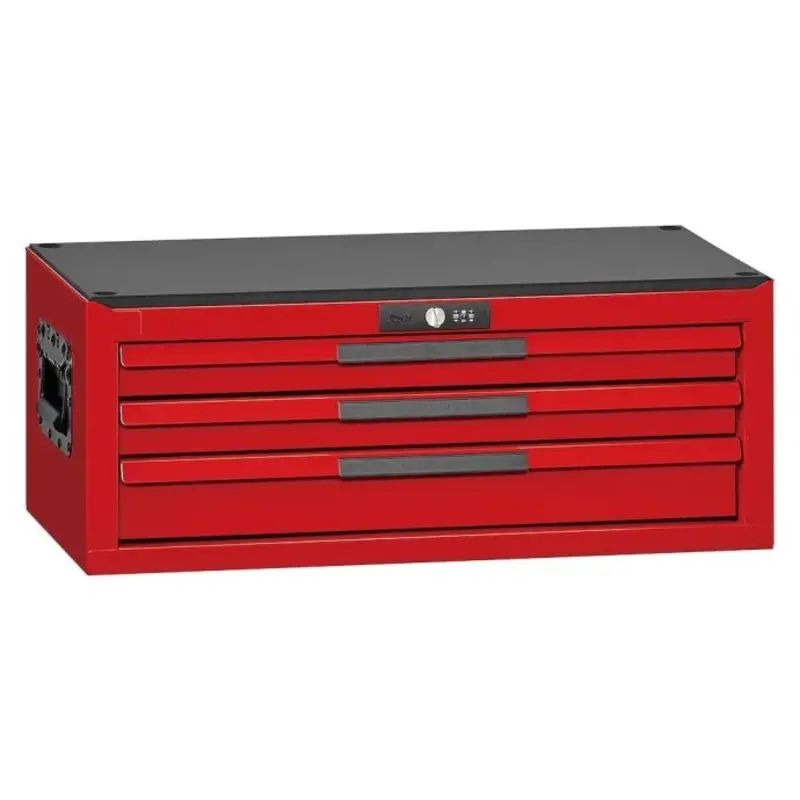 Teng Tools 26" PRO35 tool chest 3 drawers red