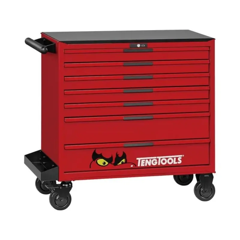 Teng Tools 37" PRO35 roller cabinet tool kit 595 pieces red