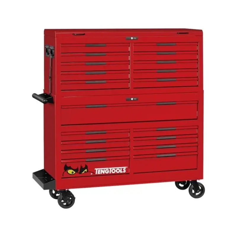 Teng Tools 53" PRO35 Monster stack tool kit 1295 pieces red