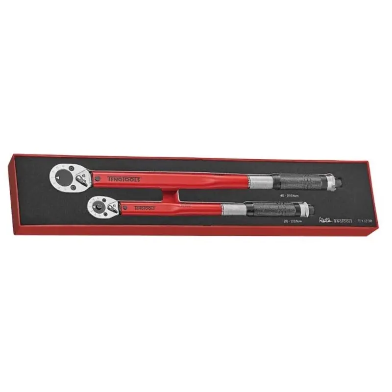 Teng Tools 3/8" & 1/2" Torque Wrench Set FOAMX4 2 Pieces