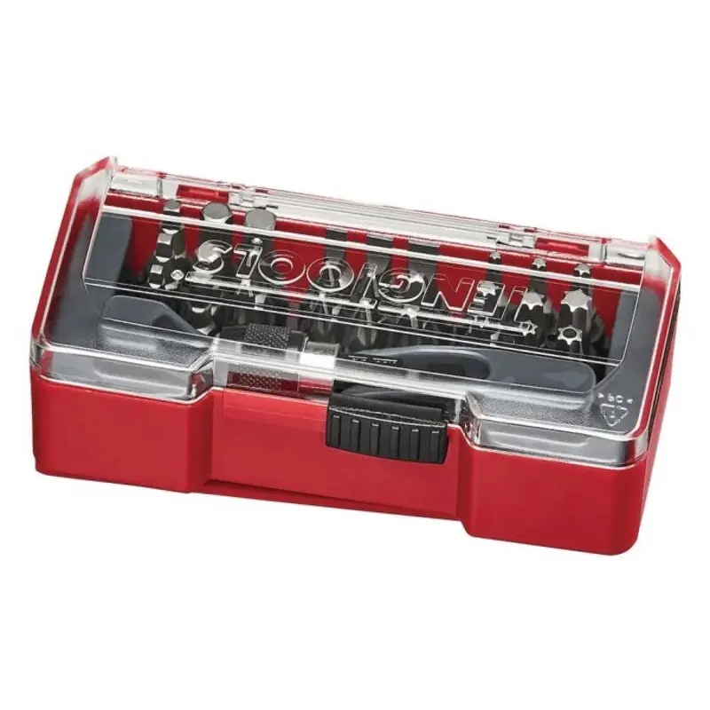 Teng Tools Bit Set With Belt Clip Mixed 28 Pieces