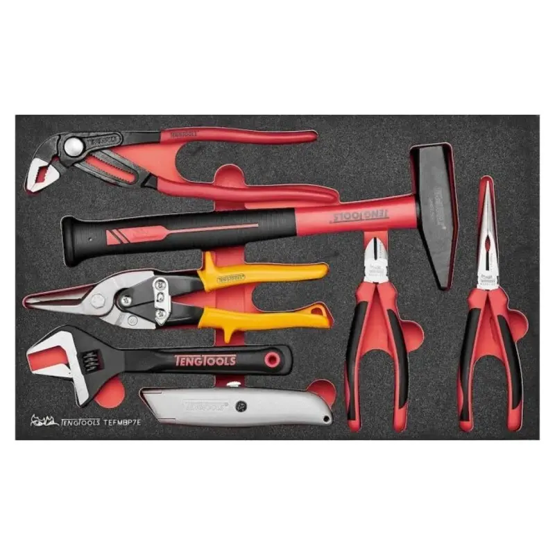 Teng Tools General Tool Set E FOAM3 7 Pieces