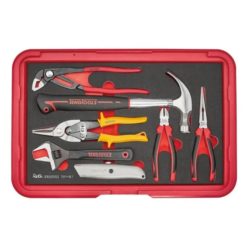 Teng Tools General Tool Set FOAM3 7 Pieces