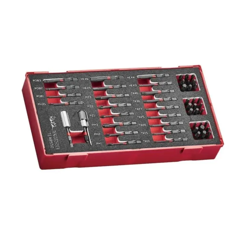 Teng Tools Impact Bit Set FOAM1 50 Pieces