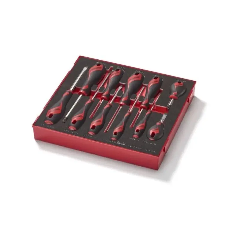 Teng Tools Screwdriver Set Mixed FOAM2 11 Pieces