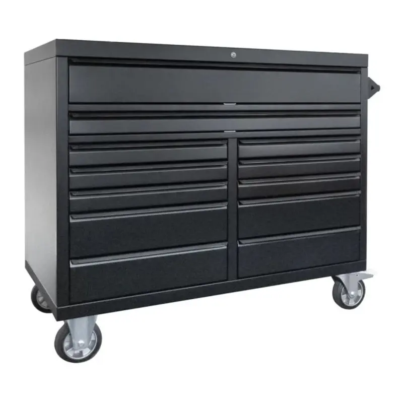 Teng Tools 53" MAGNUM HD Cabinet 12 Drawers Black
