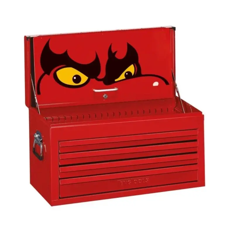 Teng Tools 26" Classic Tool Chest 4 Drawer Red