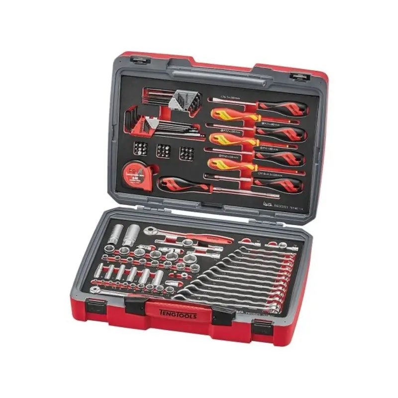 Teng Tools MECCA PRO TC-6T FOAM Tool Kit 112 Pieces