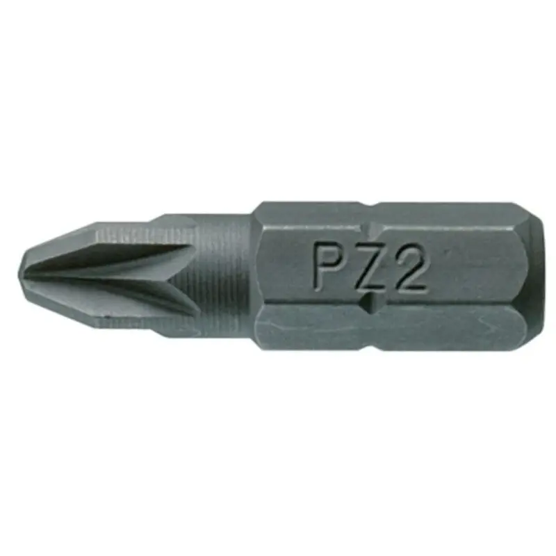 Teng Tools 1/4" PZ Bits 25mm PZ2 10