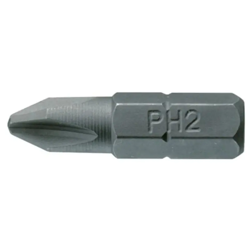 Teng Tools 1/4" PH Bits 25mm PH3 10