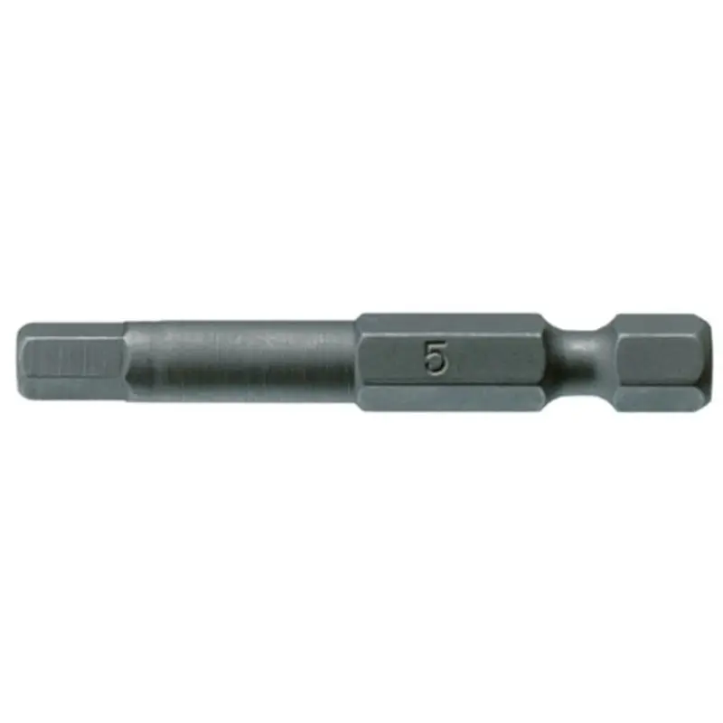 Teng Tools 1/4" Hex Bits 50mm 4mm 3