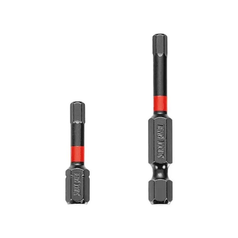 Teng Tools 1/4" Hex Impact Bits 30mm Hex 6mm 1