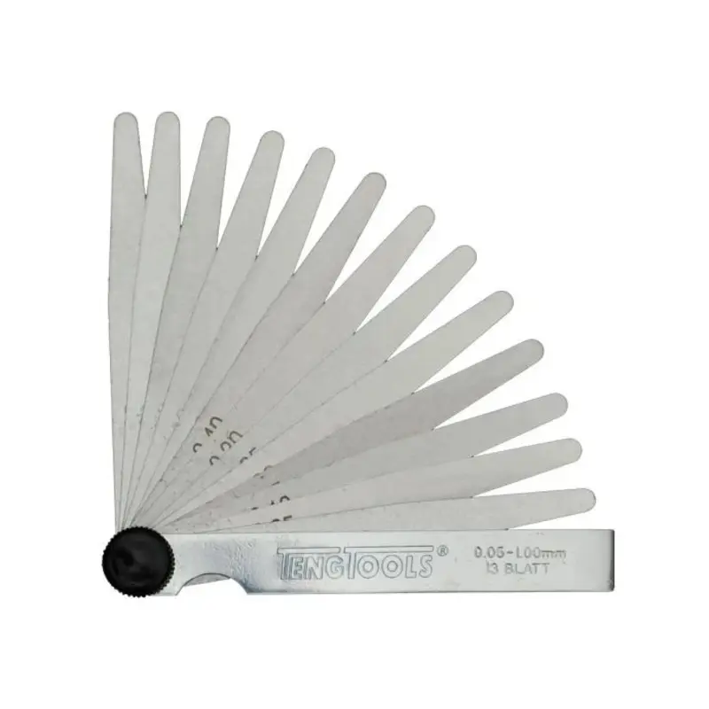 Teng Tools Feeler Gauge 0,05-1,0mm 100mm 13 Blades