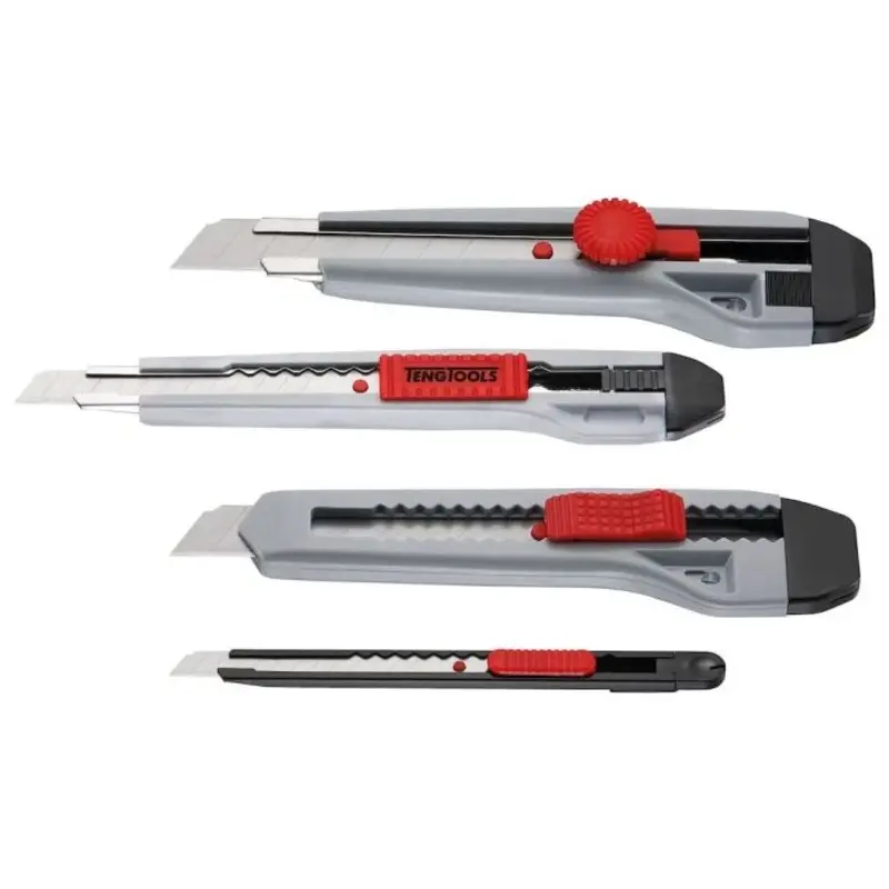 Teng Tools Snap Off Knife Set 4 Pieces