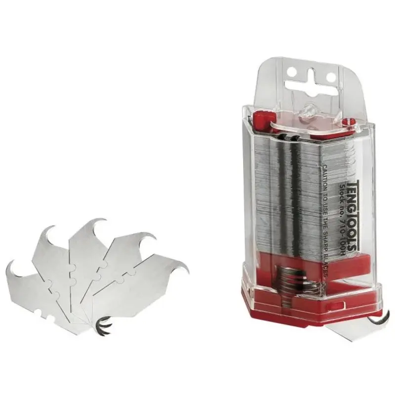 Teng Tools Replacement Hook Blades Utility Knife 100 pcs