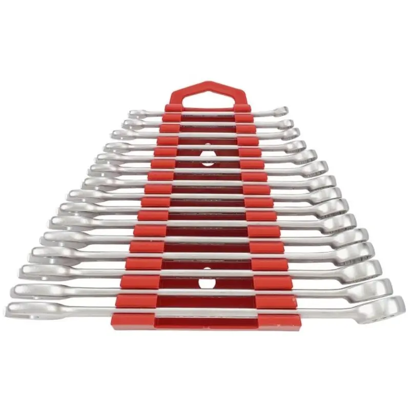 Teng Tools Combination Spanner Set 5.5-19 mm Plastic Holder 15 Pieces