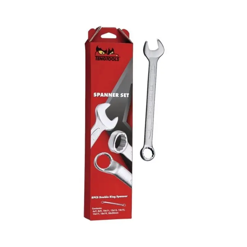 Teng Tools Combination Spanner Set 8-19 mm 12 Pieces