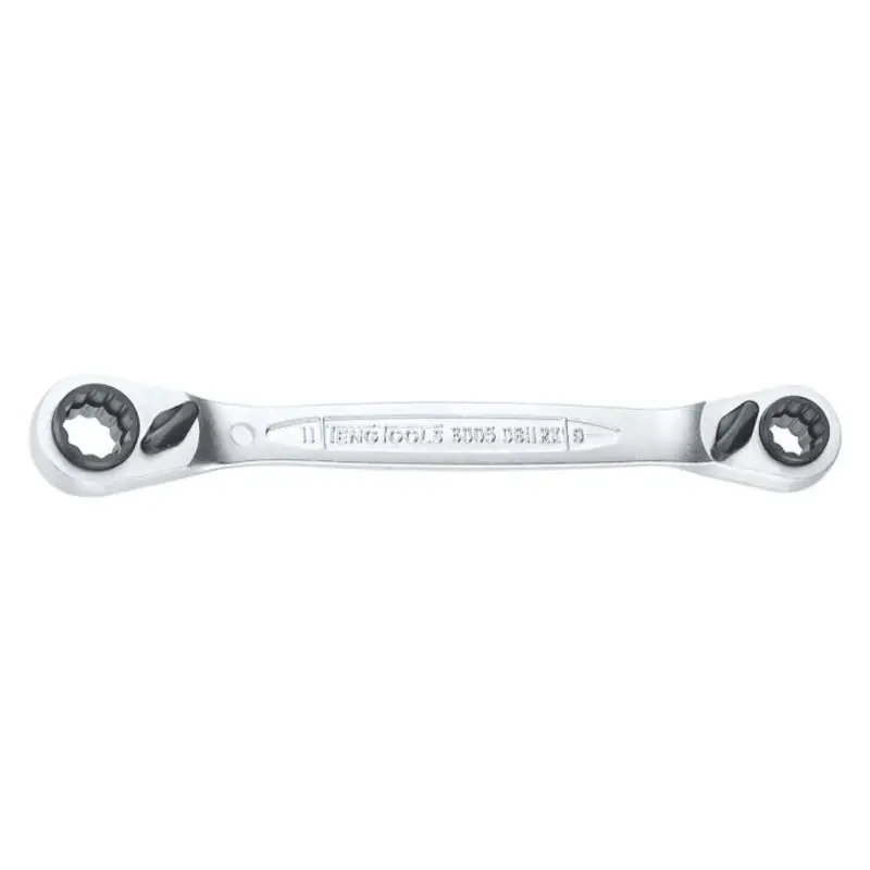 Teng Tools Ratcheting Multi Drive Spanner 16 x 17mm/18 x 19mm