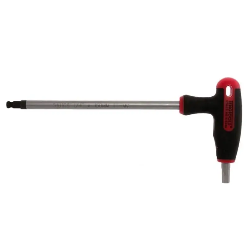 Teng Tools T Handle Ball Point Hex Key AF 1/4"
