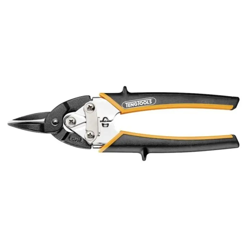 Teng Tools Compact tin snip straight cut Cr-Mo 190mm