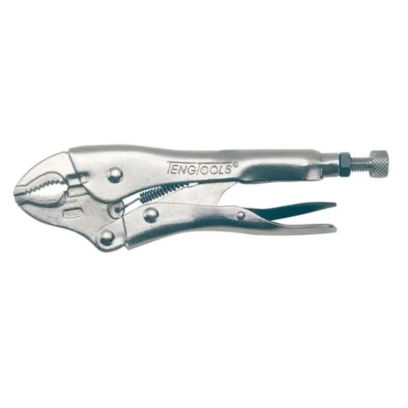 Teng Tools Curved Jaw Power Grip Plier 125mm