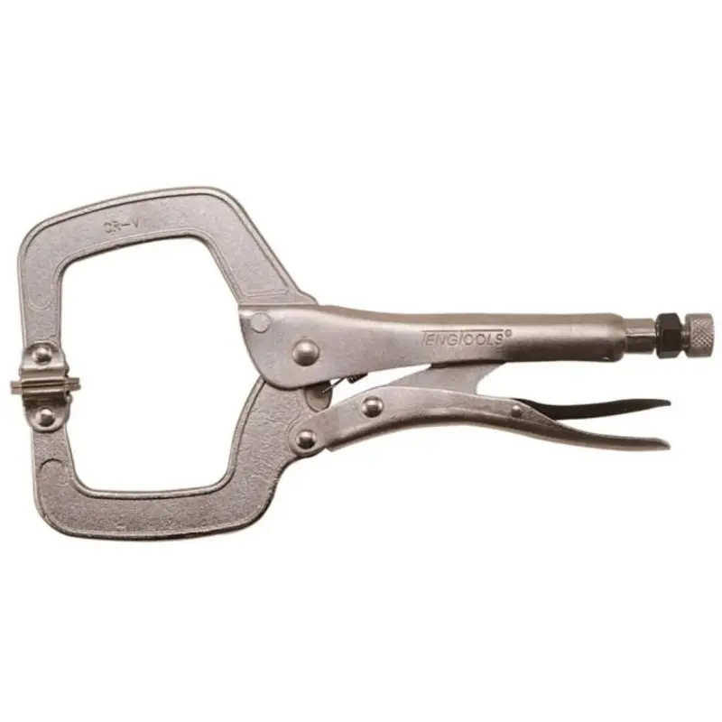 Teng Tools Swivel C Clamp Power Grip Plier 280mm