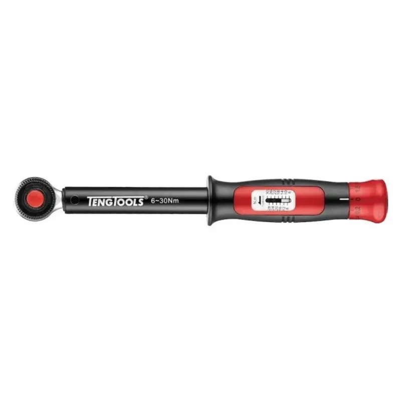 Teng Tools 1/4" Torque Wrench Plus 6 - 30Nm
