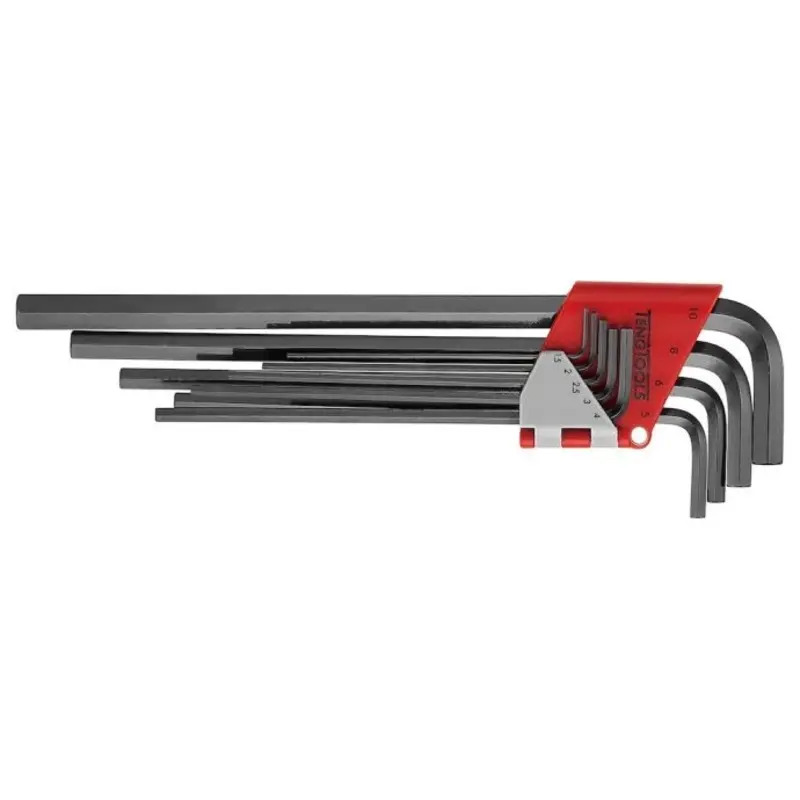 Teng Tools Extra Long Hex Key Set 9 Pieces