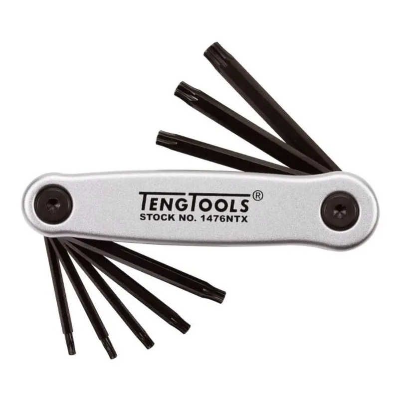Teng Tools Folding TX Key Set 8 Pieces