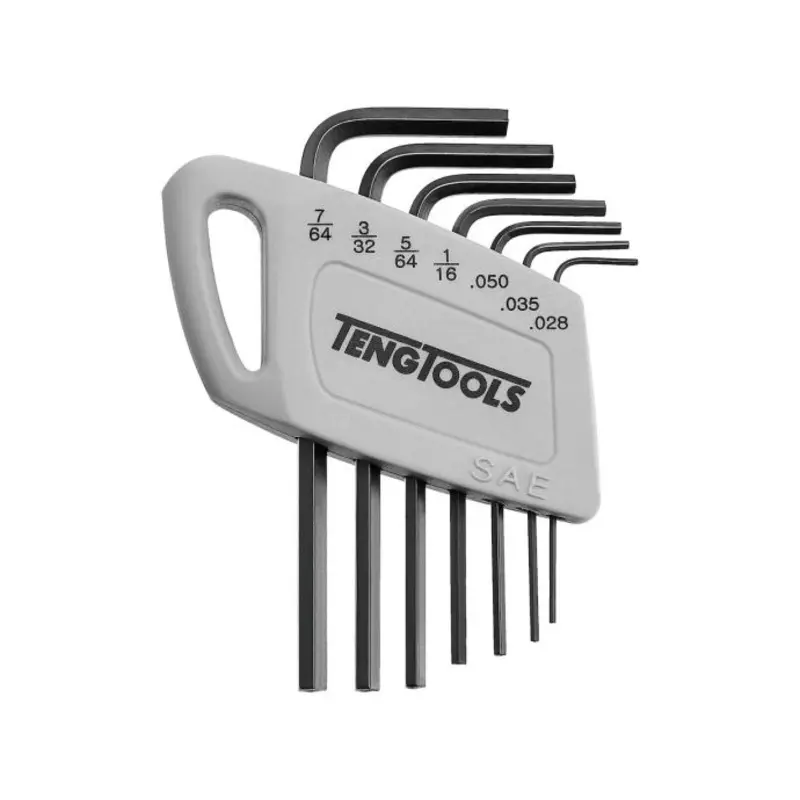 Teng Tools Mini hex key set AF 7 pieces