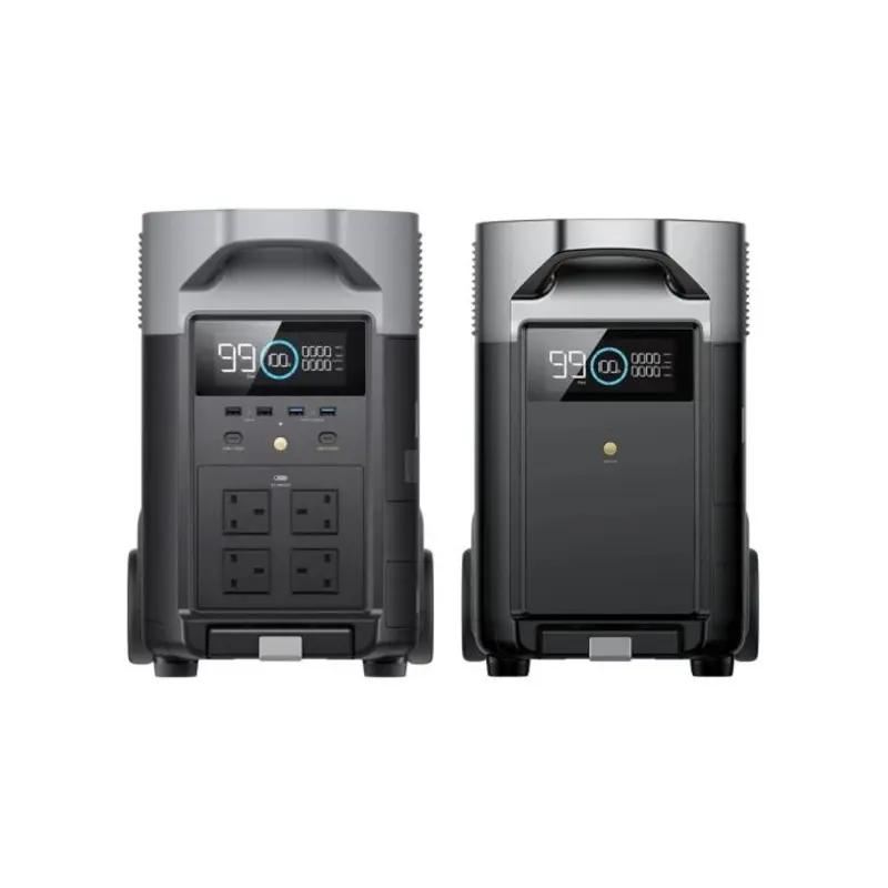 EcoFlow 315256 DELTA Pro 3600Wh / 3600W Portable Power Station With Extra Battery