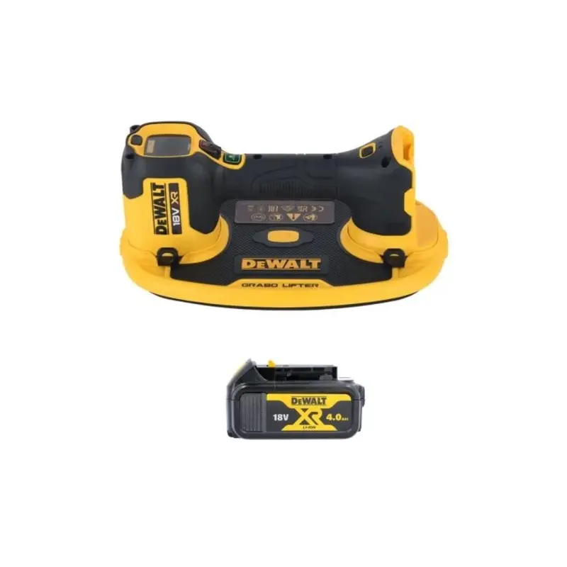 DeWalt DCE590N 18V XR Cordless Grabo Suction Lifter With 1 x 4.0Ah Battery