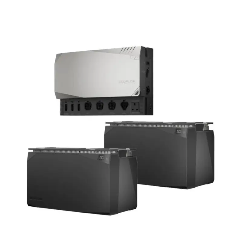 EcoFlow 315213 LFP 5kWh LFP 2 x Batteries With Power Hub & Cable Pack