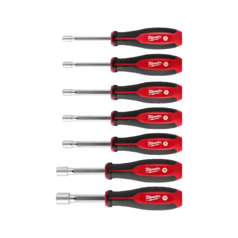Milwaukee 4932492372 Hollow Core Nut Driver Set 7 Piece