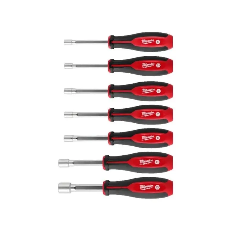 Milwaukee 7 Piece HollowCore Magnetic Nut Driver Set
