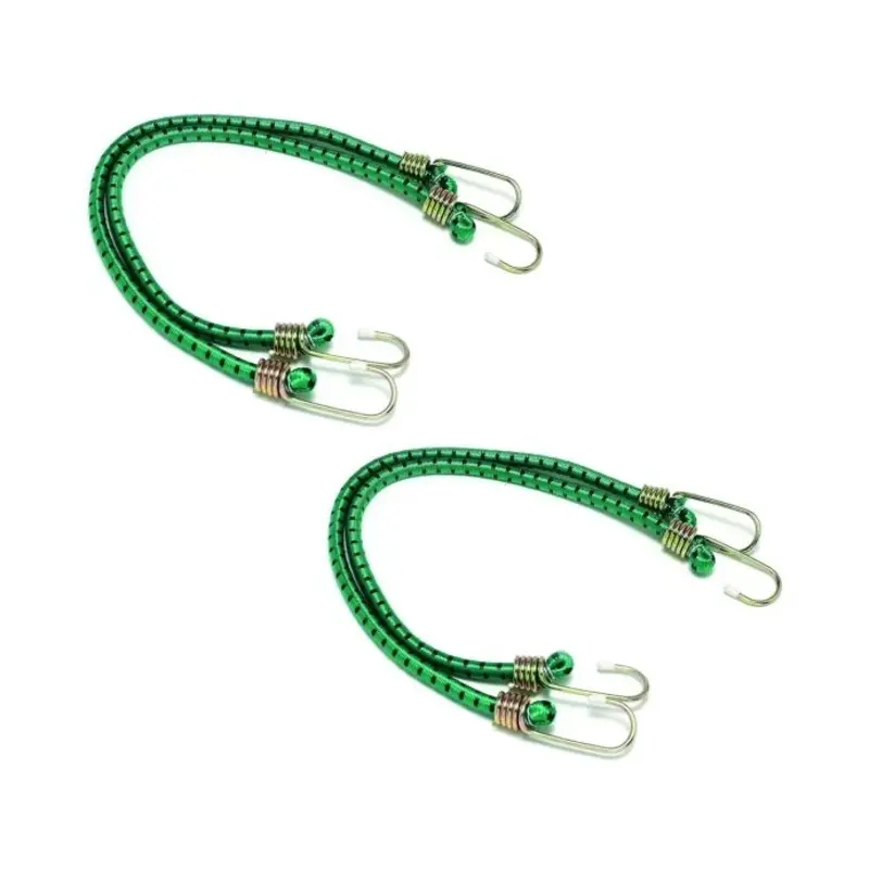 Hilka 2 pce 24"" (600mm) x 12mm HD Bungee Straps - Pack of 2
