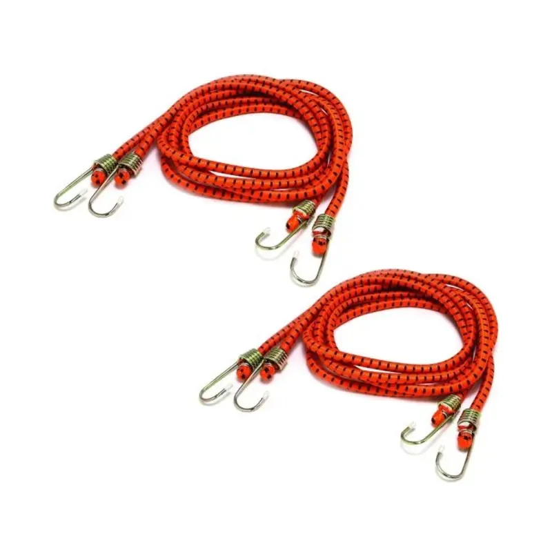 Hilka 2 pce 48"" (1200mm) x 12m HD Bungee Straps - Pack of 2