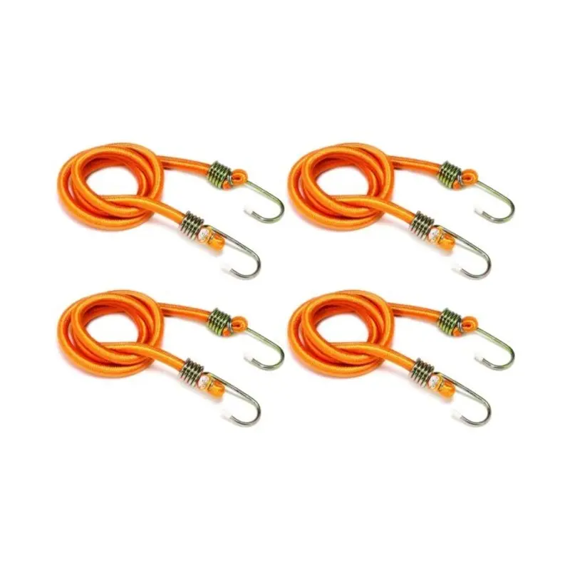 Hilka 48"" (1200mm) x 12mm HD Bungee Straps - Pack of 4