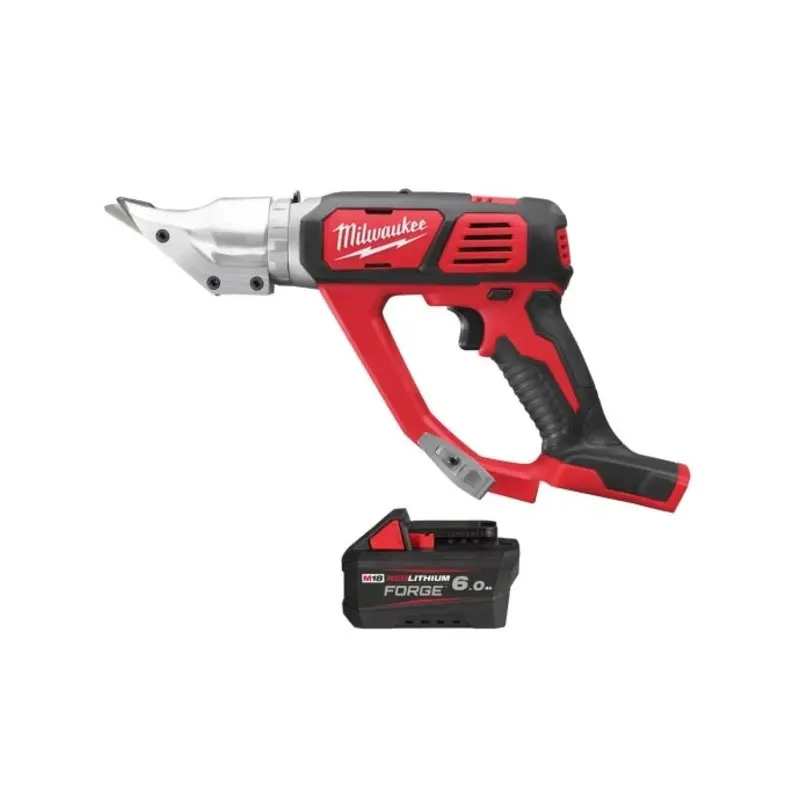 Milwaukee M18BMS12 18V Cordless Compact 1.2mm Metal Shear With 1 x 6.0Ah Battery
