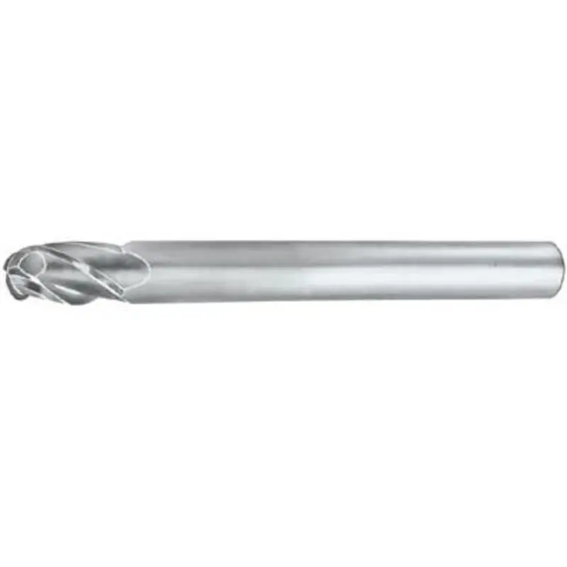 Accupro 10mm Carbide 4 Flute Extended Reach Ball Nosed End Mill