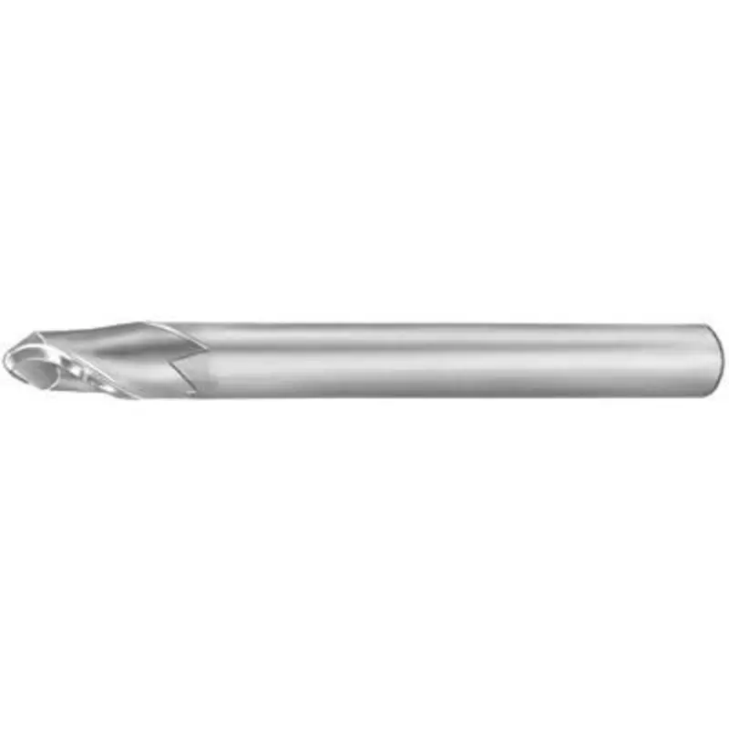 Accupro 2mm Carbide 2 Flute Extended Reach Ball Nosed End Mill
