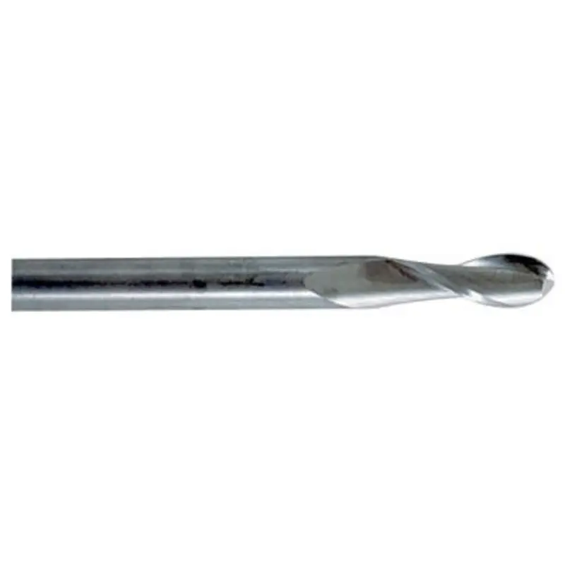 Hertel 10mm Carbide 2 Flute Long Ball Nosed End Mill