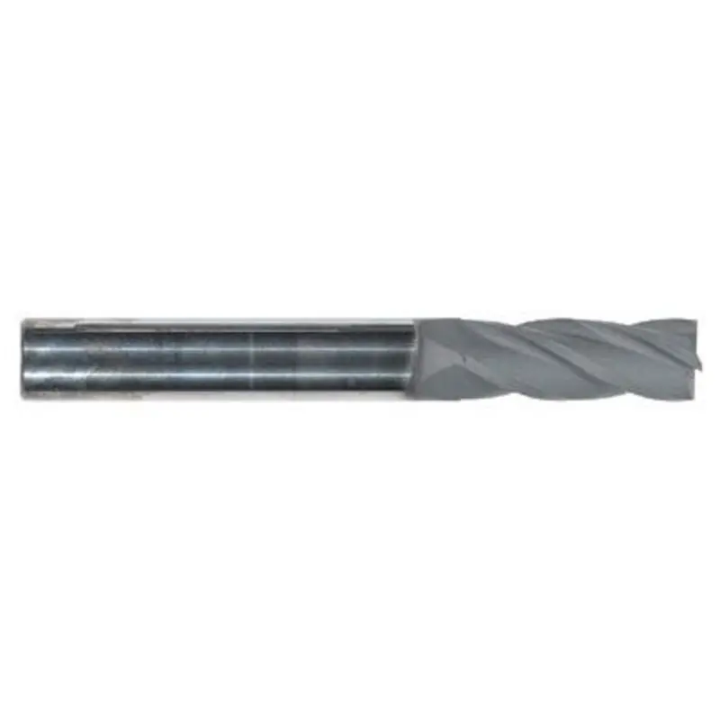 Hertel 3/8in Carbide 4 Flute TiAlN Coated End Mill