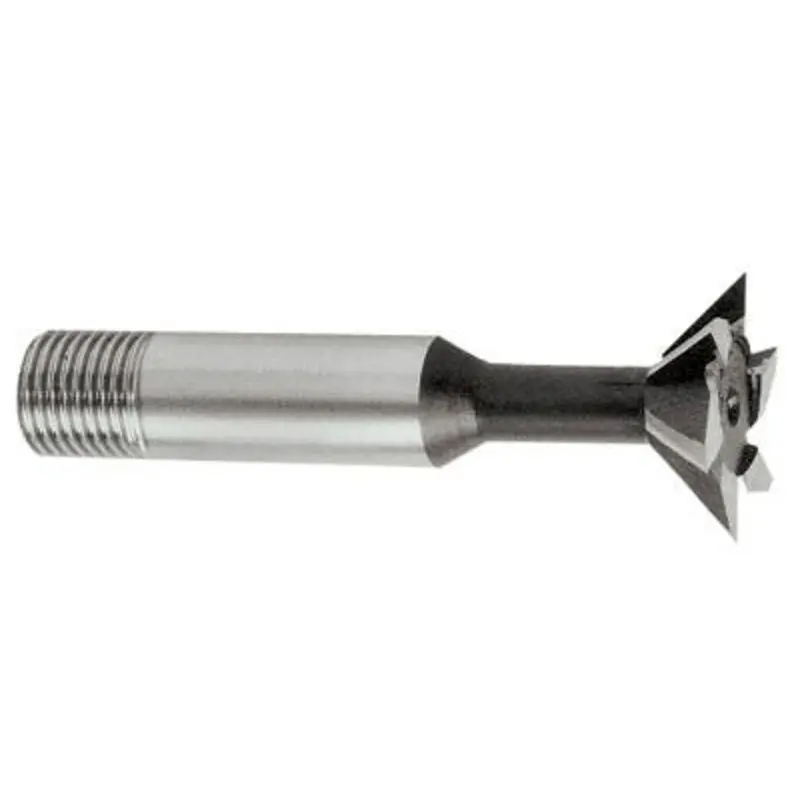 Interstate 1-1/2in HSS Screwed Shank Dovetail Milling Cutter