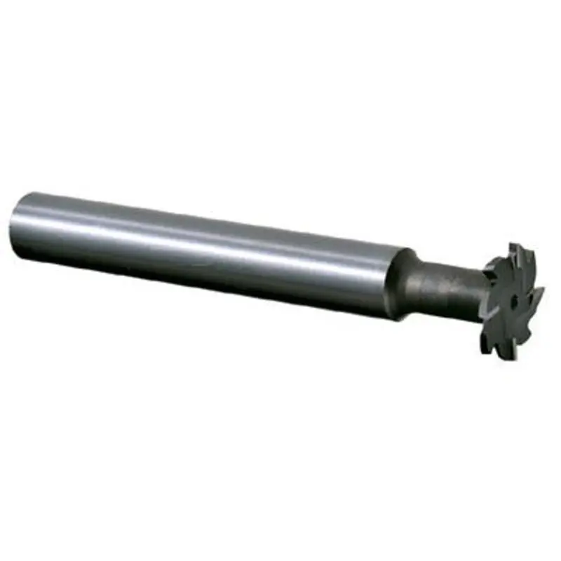 Interstate 2in M-42 8% Cobalt Staggered Tooth Shank-Type Milling Cutter