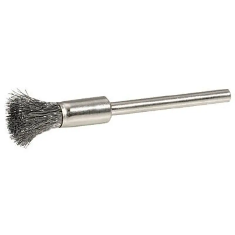 Weiler 1/8 inch Shank Mini Brass Wire Fill End Brushes  | MSC Industrial Supply Co.