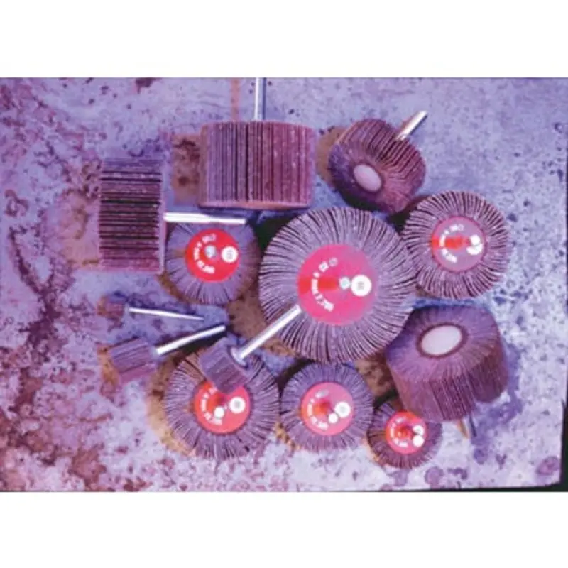Garryson 6mm Shank Aluminium Oxide Flap Wheels  | MSC Industrial Supply Co.