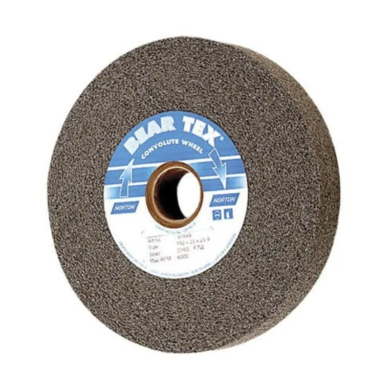 Norton 150 x 25 x 25mm Medium Convolute Wheels  | MSC Industrial Supply Co.